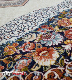 فرش 700 شانه نیاوران کرم کد 623