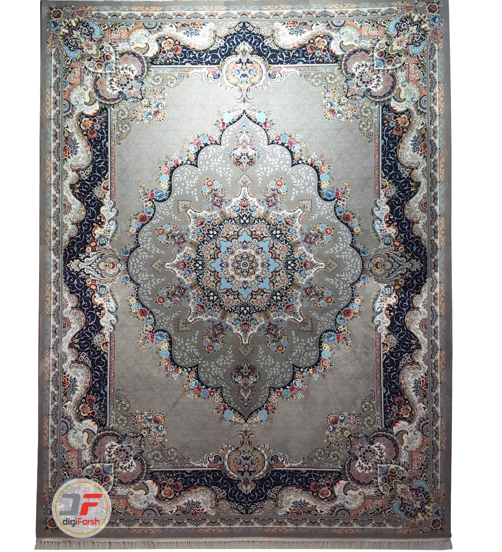 فرش ۷۰۰ شانه کاشان نیاوران فیلی تراکم 2550 کد 700638