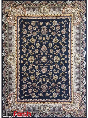 Kashan Carpet 1000 Shoulder Yashar Design 100% Acrylic Concentration Density 3000 Code 471015