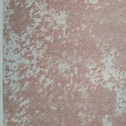 فرش ماشینی وینتیج ترک کاشان - طرح سرامیکی زمینه کرم کد 224103