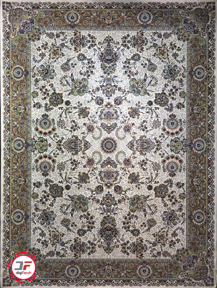 فرش عظیم زاده طرح افشان