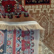 فرش طرح سنتی و دستباف ماشینی زمینه بژ کد 103