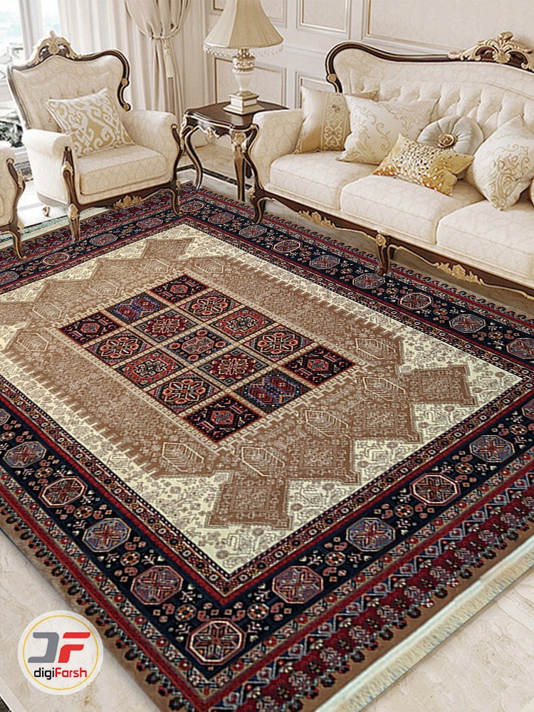 فرش ماشینی طرح دستباف و سنتی