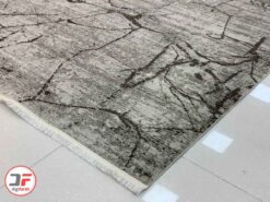 فرش ماشینی طرح گل برجسته