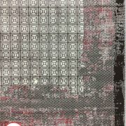 فرش ماشینی ارزان گل برجسته مدرن وینتیج زمینه طوسی کرم کد 922
