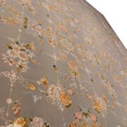 فرش ماشینی کلاسیک گل برجسته 1200 شانه طرح ارغوان الماسی