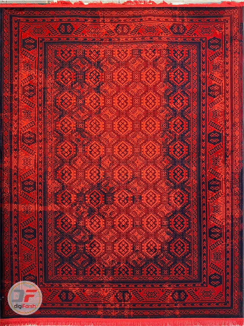 فرش ماشینی طرح سنتی و دستبافت کد 310v