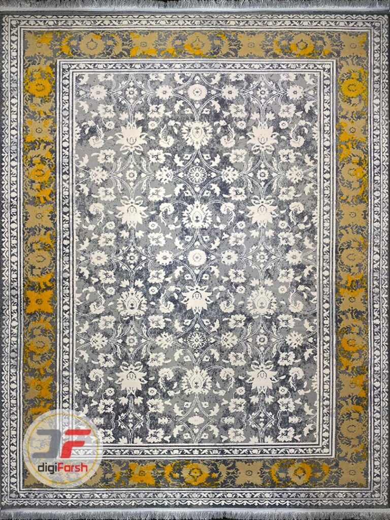 فرش ماشینی وینتیج فانتزی کد 239