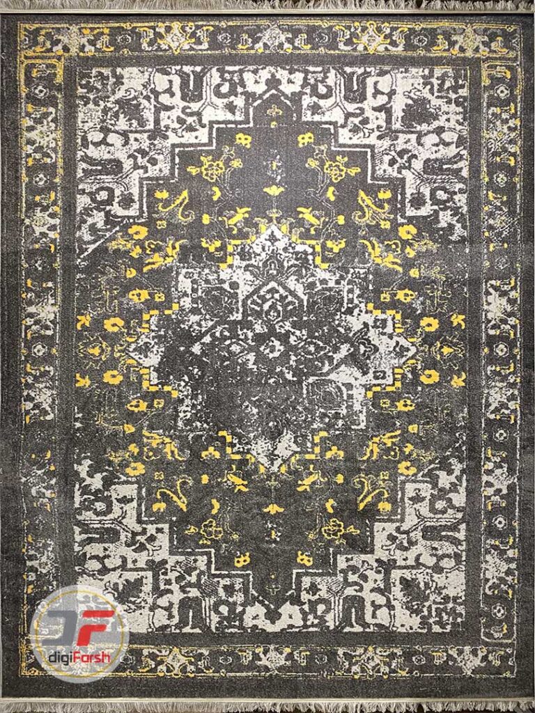 فرش ماشینی فانتزی گبه کد 343