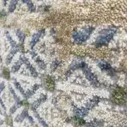 فرش فانتزی جدید بژ سرمه ای، وینتیج کد 60337