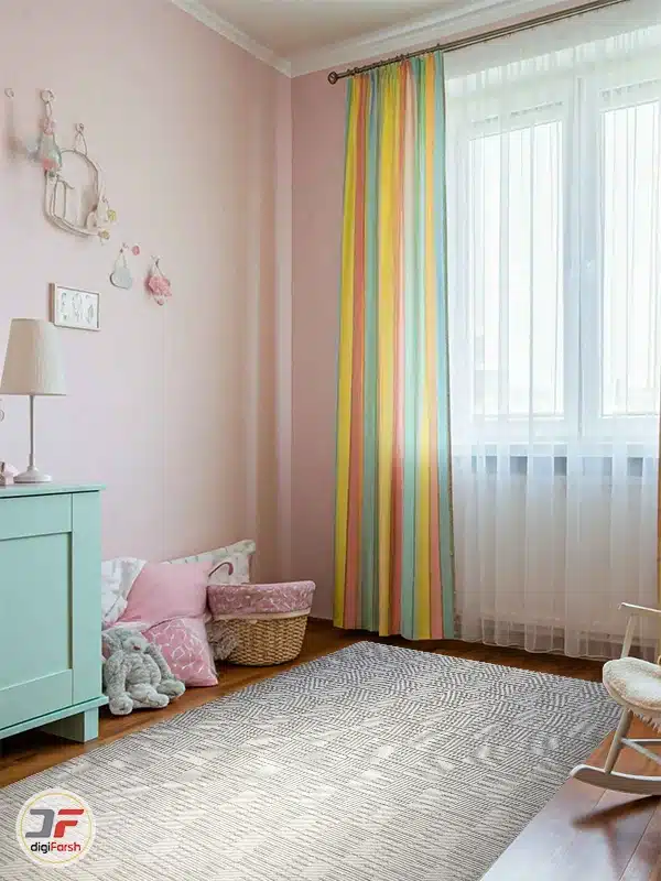 گلیم فرش ارزان کد 2356 خوش رنگ و زیبا