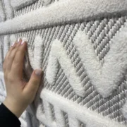 گلیم فرش فانتزی با اشکال هندسی کد 7109