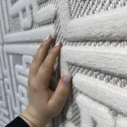 گلیم فرش جدید با اشکال هندسی کد 7106